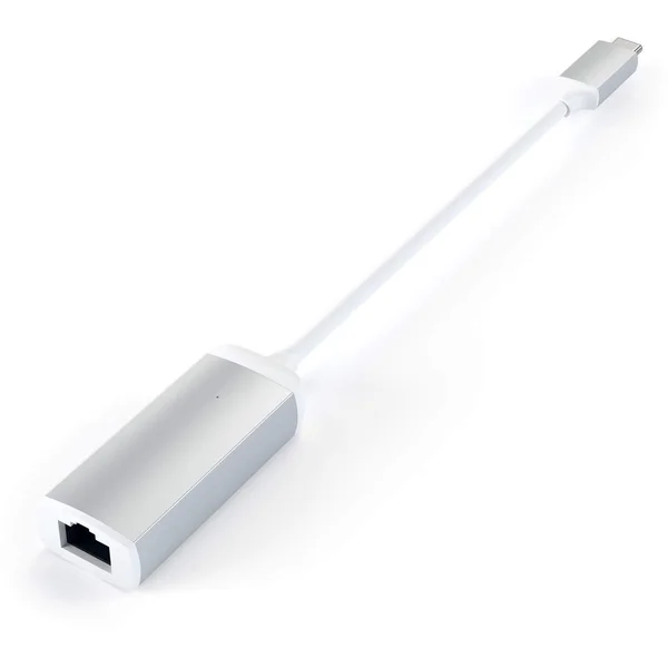 Satechi USB-C/RJ45 redukcia strieborná - Káble a redukcie - Obrázok CLIE100401
