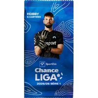 Futbalové karty SportZoo Chance Liga 2025/26 - 1. séria Hobby balíček - Futbalové karty