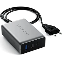 Satechi 100W USB-C PD GaN nabíječka šedá - Nabíjačky