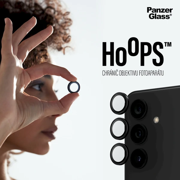 PanzerGlass HoOps ochranné krúžky Samsung Galaxy S24/S23/S23+ - Ochranné fólie a sklo - Obrázok CN51000P01