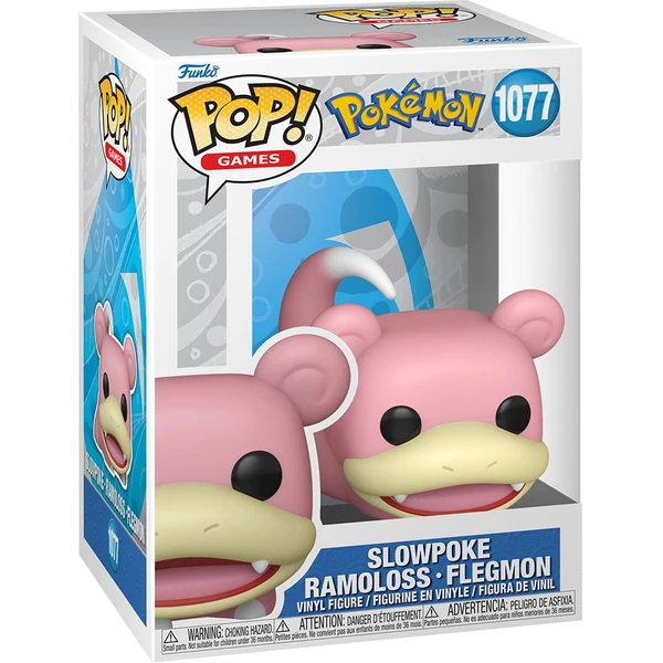 Funko POP! #1077 Games: Pokémon - Slowpoke - Funko POP! - Obrázok CN7H000K01