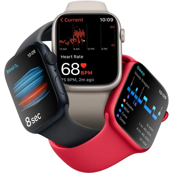 Apple Watch Series 8 45mm hliník (Kategória B) - Inteligentné hodinky - Obrázok CNLG300401