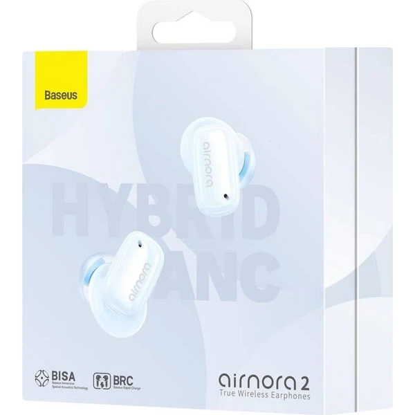 Baseus AirNora 2 bezdrôtové slúchadlá modrá - Slúchadlá - Obrázok CNUL000K01