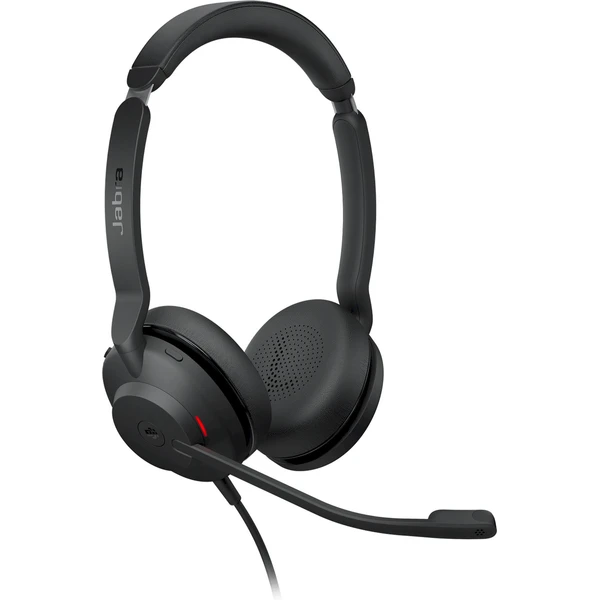 Jabra Evolve2 30 SE USB-C/A UC Stereo slúchadlá čierna - Slúchadlá - Obrázok CO4J000K01