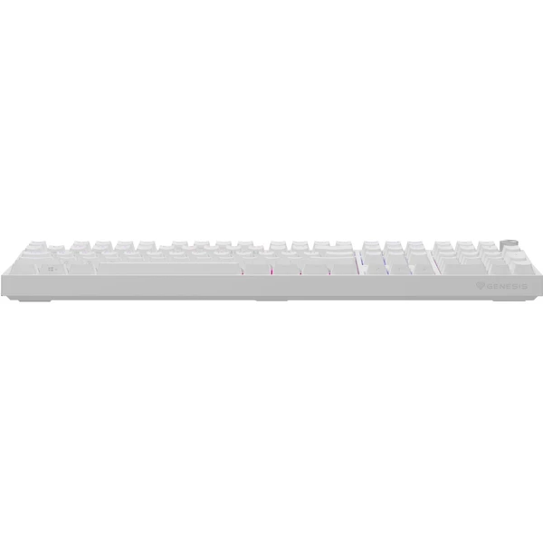 Genesis Thor 404 herná klávesnica Outemu Peach Silent US biela - Klávesnice - Obrázok COBE000K01