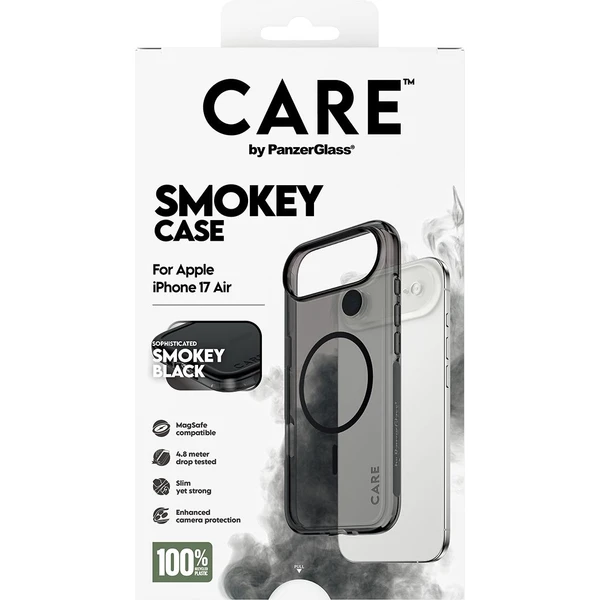 PanzerGlass® CARE Smokey kryt s MagSafe Apple iPhone Air dymový/čierny - Puzdra - Obrázok CODH000K01