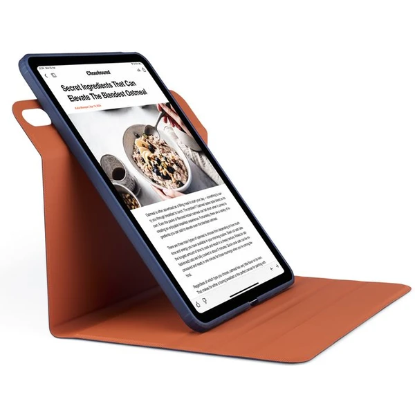 Pipetto Origami No5 Rotating Folio puzdro iPad Air 11" (2026/2025/2024) modré - Puzdra - Obrázok COM5000J01