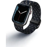 UNIQ Aspen Designer Edition remienok Apple Watch 46/45/44/42mm Obsidian Blue - Remienky