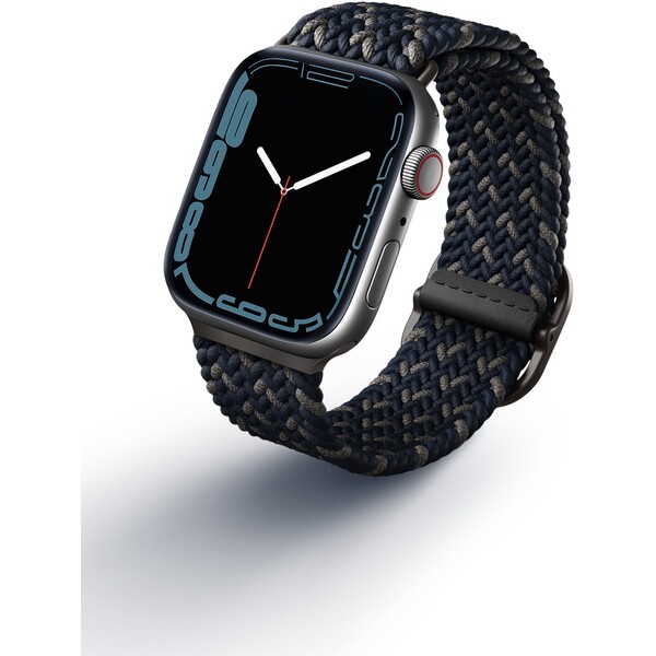 UNIQ Aspen Designer Edition remienok Apple Watch 46/45/44/42mm Obsidian Blue
