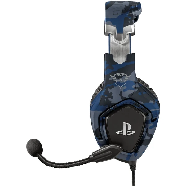 Trust GTX 488 Forze-B herné slúchadlá pre PS4/PS5 modrá - Slúchadlá - Obrázok COWG300401