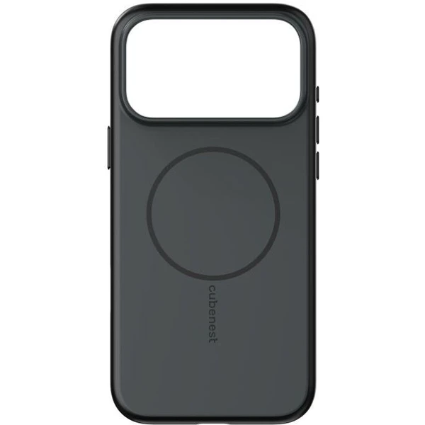 Cubenest Matte MagSafe kryt iPhone 17 Pro Max čierny - Puzdra - Obrázok CPBK000K01