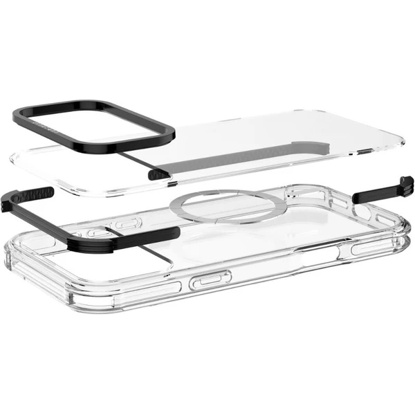 Cubenest MagPro Strong Guard MagSafe kryt iPhone 17 Pro Max čierny - Puzdra - Obrázok CQBK000K01