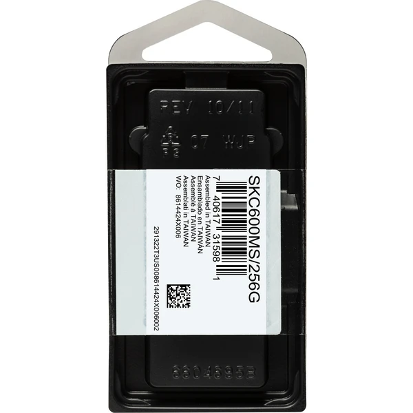 Kingston KC600 SSD mSATA 256GB - SSD - Obrázok CQMV000501
