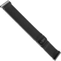 FIXED Mesh Strap sieťovaný nerezový remienok (20mm) čierny - Remienky