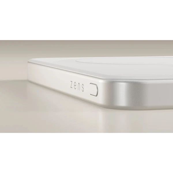 ZENS Pro 1 MagSafe/Qi2 slim powerbanka (5000 mAh), 15 W, USB-C, biela - Powerbanky - Obrázok CRFL000K01