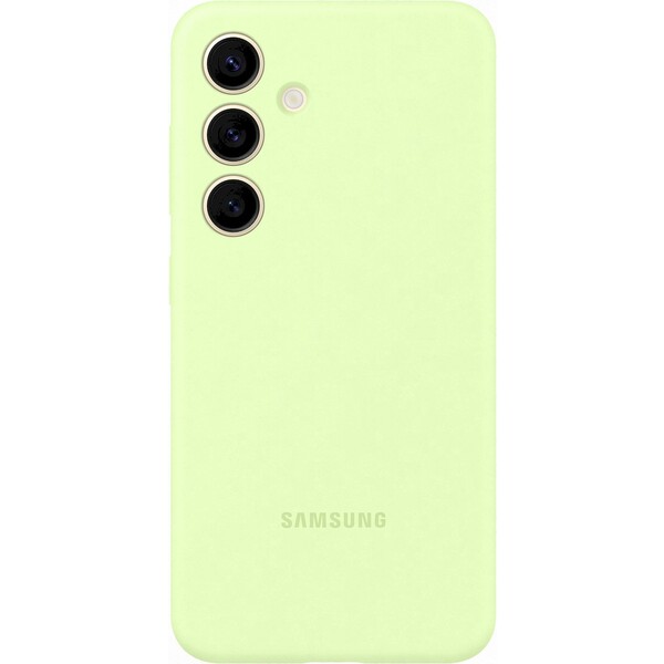 E-shop Samsung Silicone Case Galaxy S24 Svetlo zelený