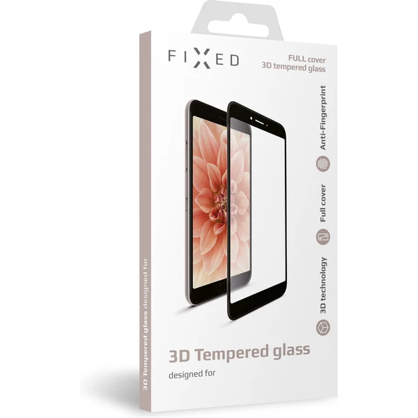 FIXED 3D Full-Cover prachotesné tvrdené sklo 0,33 mm Apple iPhone X/XS/11 Pro čierne - Ochranné fólie a sklo - Obrázok CS6Q100401