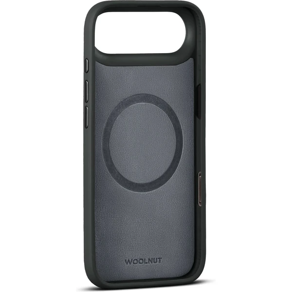 Woolnut MagSafe kožený kryt iPhone Air čierny - Puzdra - Obrázok CSLH000K01