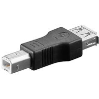 PremiumCord USB-A/USB-B redukcia čierna - Káble a redukcie