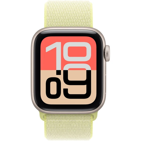Apple Watch 41/40/38mm neónovo žltý prevliekací športový remienok - Remienky - Obrázok CSWH000K01