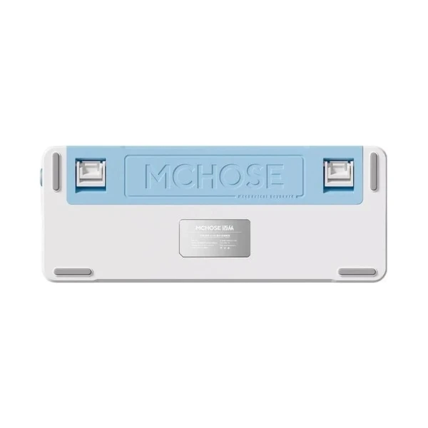 MCHOSE X75 bezdrôtová klávesnica Blue/Grey - Klávesnice - Obrázok CT9E000K01