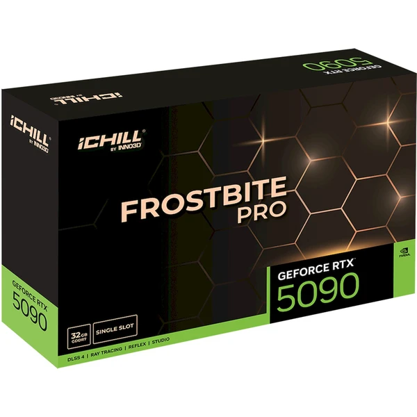 INNO3D NVIDIA GeForce RTX 5090 iChill FROSTBITE PRE 32GB GDDR7 - Grafické karty - Obrázok CTNH000K01