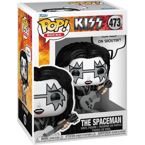 Funko POP! #473 Rocks: KISS - Spaceman (Rock & Roll All Night) (Sayings) - Funko POP! - Obrázok CU7H000K01
