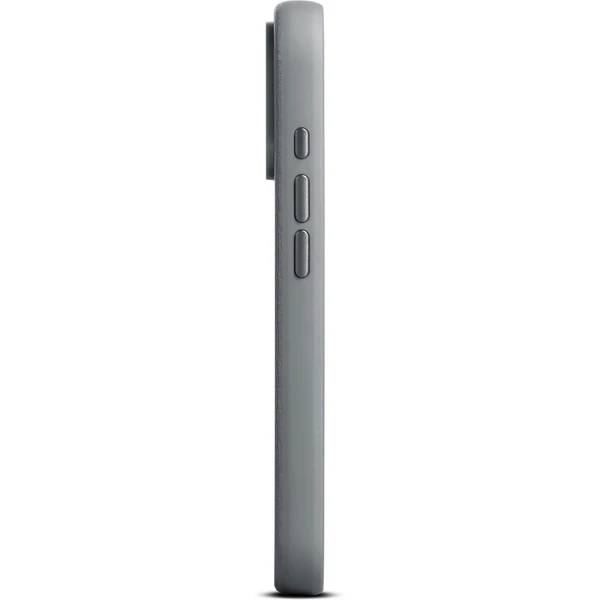 Woolnut MagSafe kožený kryt iPhone 17 Pro sivý - Puzdra - Obrázok CULH000K01
