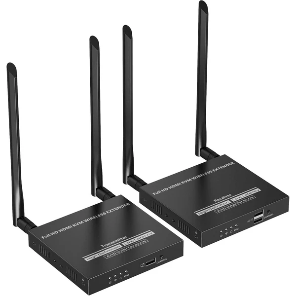 PremiumCord HDMI KVM Wireless Extender FULL HD 1080p na 50m - Ostatné - Obrázok CUNF000K01