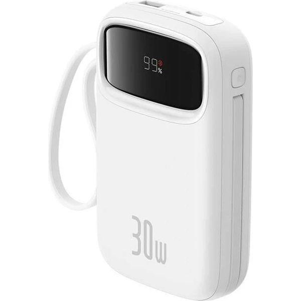 Baseus Qpow2 powerbanka 10000mAh biela - Powerbanky - Obrázok CUTL000K01