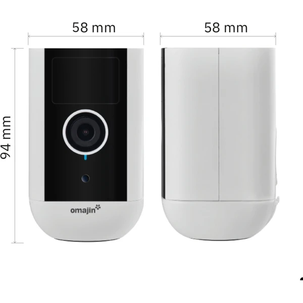Netatmo Outdoor Camera biela + 64GB microSD karta - IP kamery - Obrázok CV2A000N01