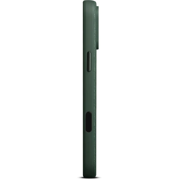 Woolnut MagSafe kožený kryt iPhone 17 Pro Max tmavo zelený - Puzdra - Obrázok CVLH000K01