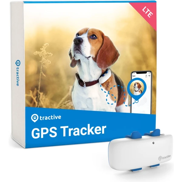 Tractive GPS DOG 4 tracker polohy a aktivity pre psov biely - GPS Moduly - Hlavný obrázok