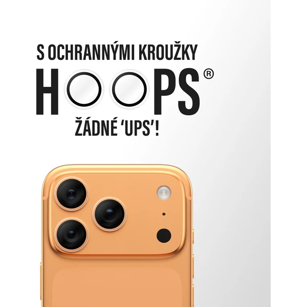 PanzerGlass® Hoops sklá Apple iPhone 17 Pro/16 Pro/15 Pro/17 Pro Max/16 Pro Max/15 Pro Max číre - Ochranné fólie a sklo - Obrázok CWEH000K01