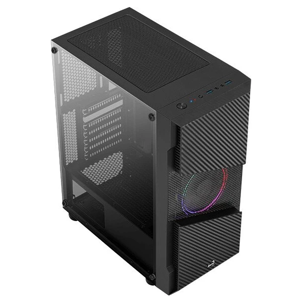 Aerocool Menácia Saturn FRGB - Počítačové skrine - Obrázok CWWVF00101