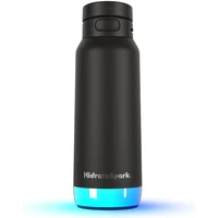 HidrateSpark PRO 2 múdra fľaša so slamkou, 950 ml čierna - Inteligentné fľaše