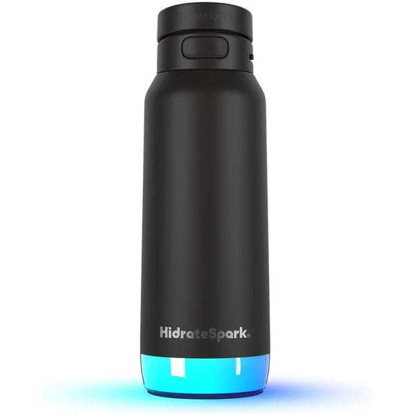HidrateSpark PRO 2 múdra fľaša so slamkou, 950 ml čierna - Inteligentné fľaše - Hlavný obrázok