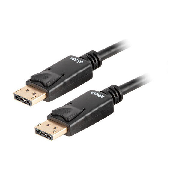 Akasa kábel DisplayPort - DisplayPort, M/M, 8K @ 60Hz, 2m, čierna