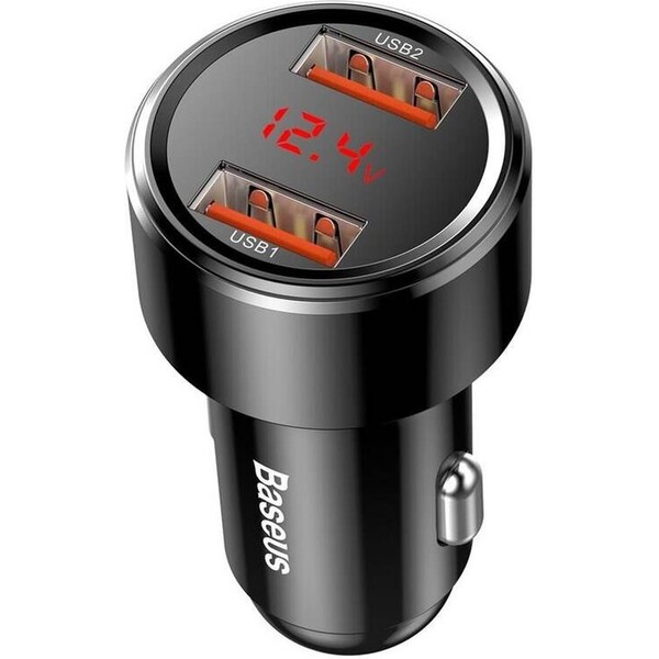 E-shop Baseus Magic 45W nabíjačka do auta čierna