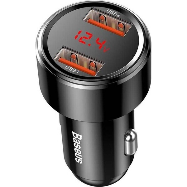 Baseus Magic 45W nabíjačka do auta čierna - Nabíjačky - Hlavný obrázok