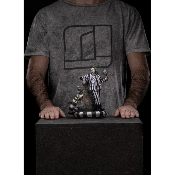 Soška Iron Studios Art Scale 1/10 Beetlejuice - Beetlejuice 21 cm - Sochy a sošky - Obrázok D00R000K01