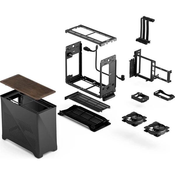 Fractal Design Era 2 Charcoal - Počítačové skrine - Obrázok D04B000N01