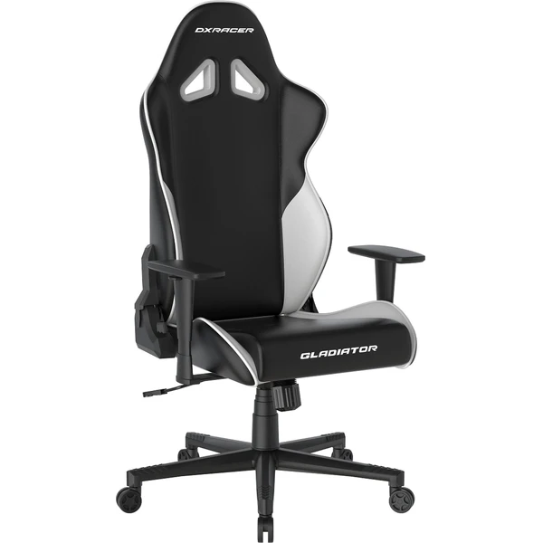 DXRacer GLADIATOR herná stolička čierno-biela - Stoličky - Obrázok D04D000O01