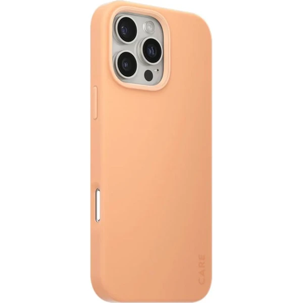 PanzerGlass® CARE kryt Apple iPhone 16 Pro Max MagSafe Fearlessly broskyňový - Puzdra - Hlavný obrázok