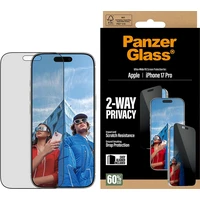 PanzerGlass® Privacy sklo Apple iPhone 17 Pro s inštalačným rámčekom - Ochranné fólie a sklo