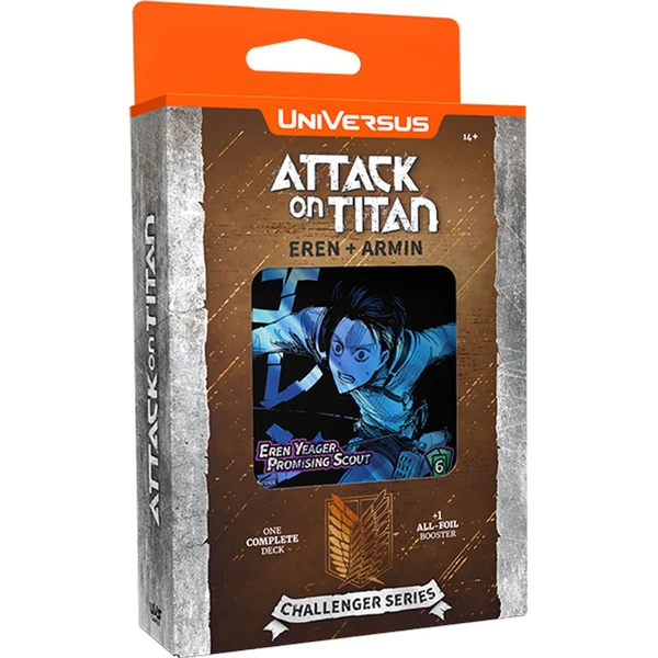 Universus CCG: Attack on Titan - Battle for Humanity Challenger Series Deck - Zberateľské karty a nálepky - Hlavný obrázok