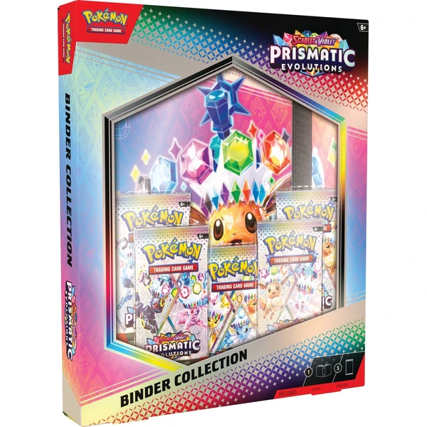 Pokémon TCG: SV8.5 Prismatic Evolutions - Binder Collection - Pokémon karty - Hlavný obrázok