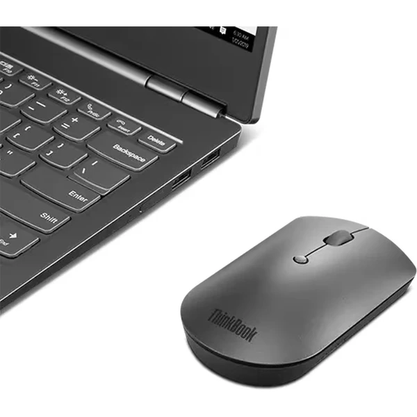Lenovo ThinkBook Bluetooth bezdrôtová myš šedá - Myši - Obrázok D0VC000J01
