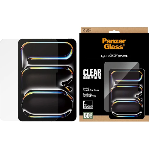 PanzerGlass® Sklo s inštalačným rámčekom Apple iPad Pro 11" (2024/2025) - Ochranné fólie a sklo - Obrázok D0XL000K01