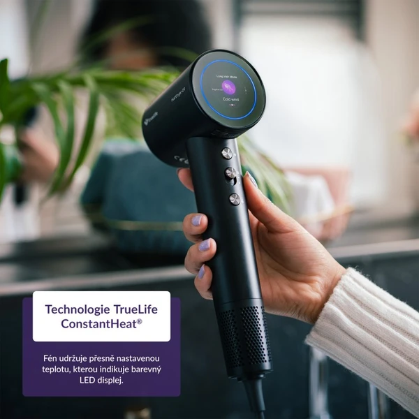 TrueLife HairDryer D9 sušič vlasov čierny - Fény na vlasy - Obrázok D0Y9000O01
